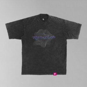 “Wavy Logo” T-Shirt (Black)