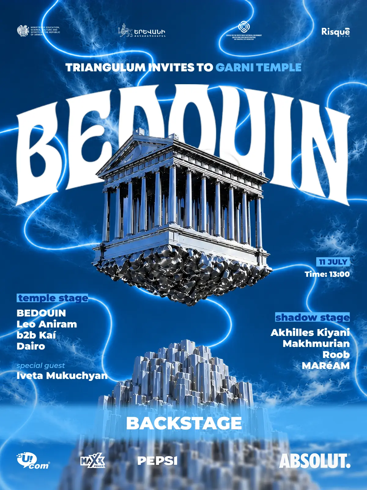 Triangulum invites Bedouin to Garni | Backstage + Fast Track