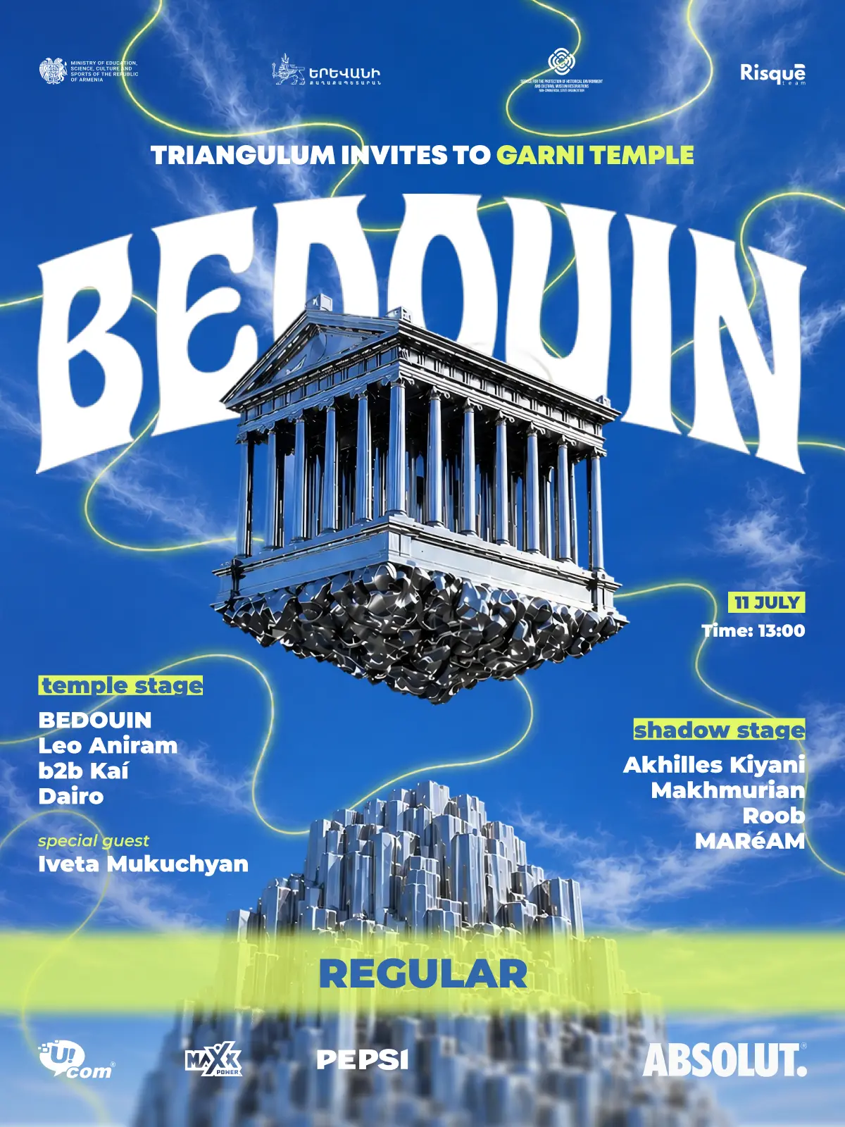 Triangulum invites Bedouin to Garni | Regular
